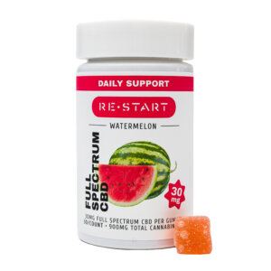 CBD Full Spectrum 40MG Gummies - Watermelon / 30ct (1200MG)
